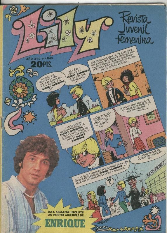 Lily numero 0840: poster de Enrique