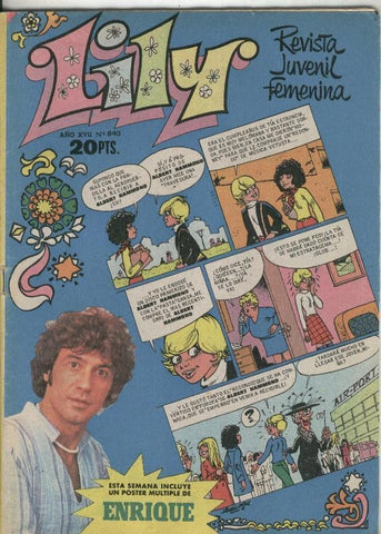Lily numero 0840: poster de Enrique