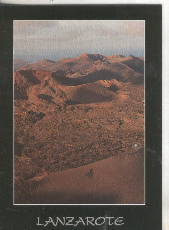 Postal 004728 : Montañas del fuego en lanzarote