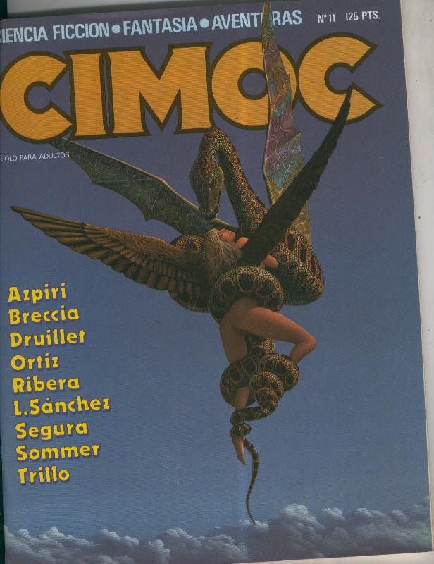 Cimoc revista numero 011: El señor K por Breccia-Lorna por Azpiri