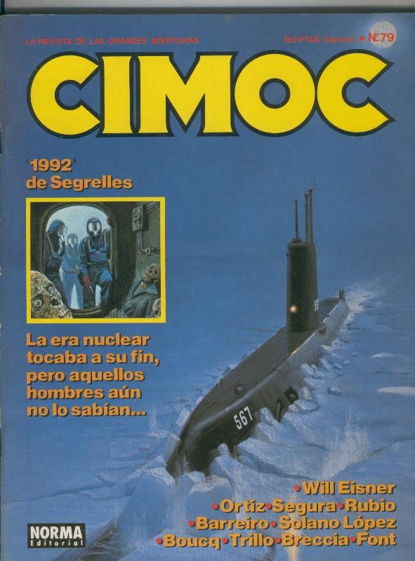 Cimoc revista numero 079: Segrelles