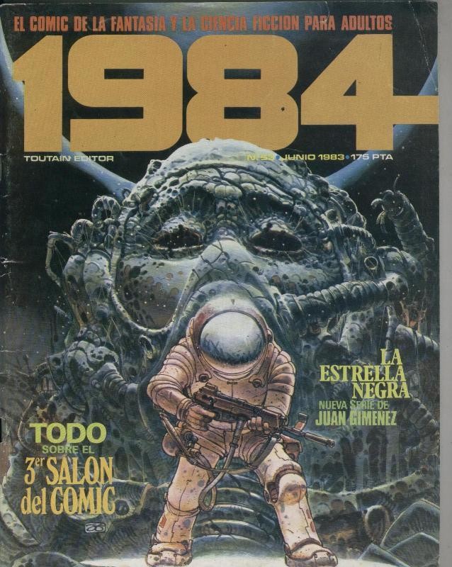 1984 numero 53: todo sobre el 3º salon del comic de barcelona