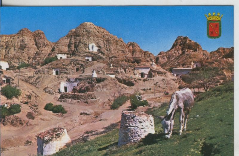 Postal 009460: Purullena, Granada: Cuevas