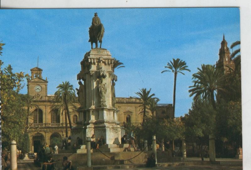 Postal 009467: Plaza Nueva y Ayuntamiento de Sevilla