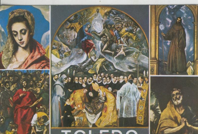 Postal 009472: El Greco, diversas obras