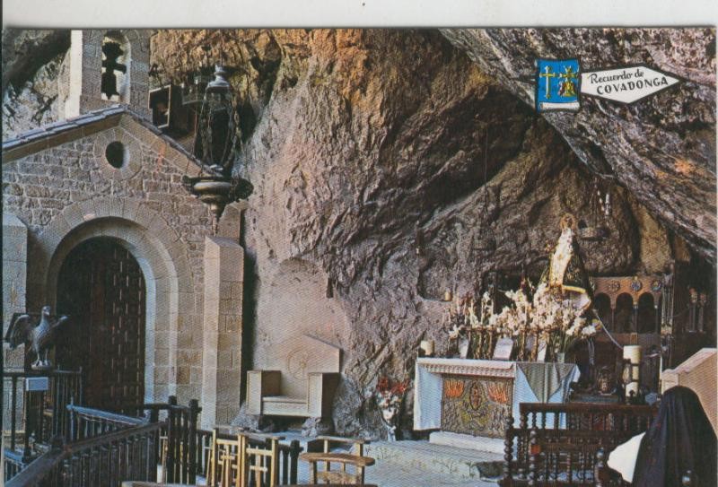 Postal 009477: Cueva Santuario de Covadonga