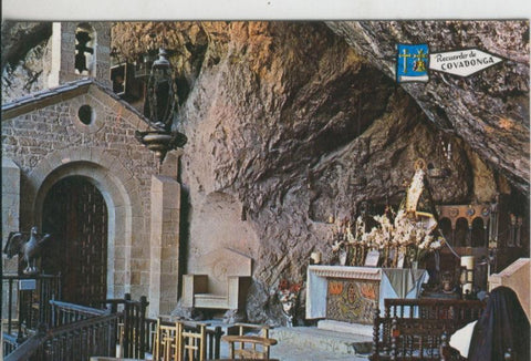 Postal 009477: Cueva Santuario de Covadonga