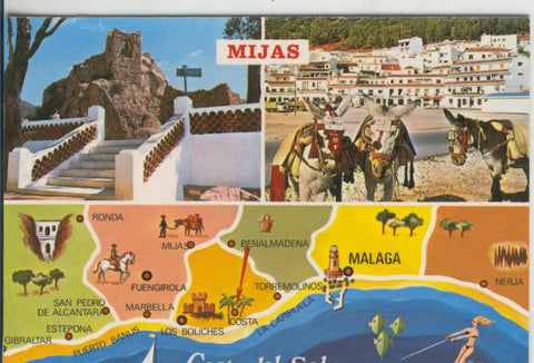 Postal 009497: Vistas de Mijas, Malaga