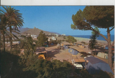 Postal 009509: Camping de Las Palmeras en Castell de Ferro, Granada