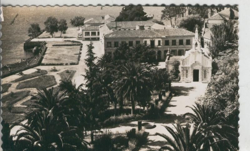 Postal 009529: Hoteles y capilla de la Toja, Pontevedra