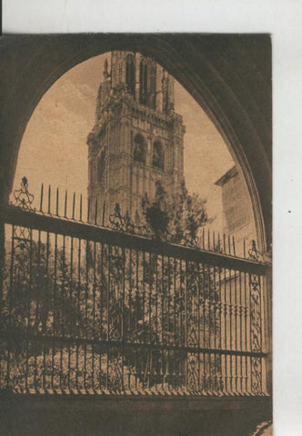 Postal 009594: Detalle de la Torre de la catedral de Toledo
