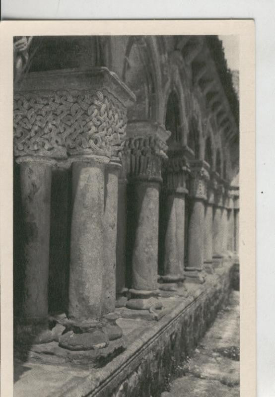 Postal 009606: Claustro de la Real e Insigne colegiata de Santillana del Mar