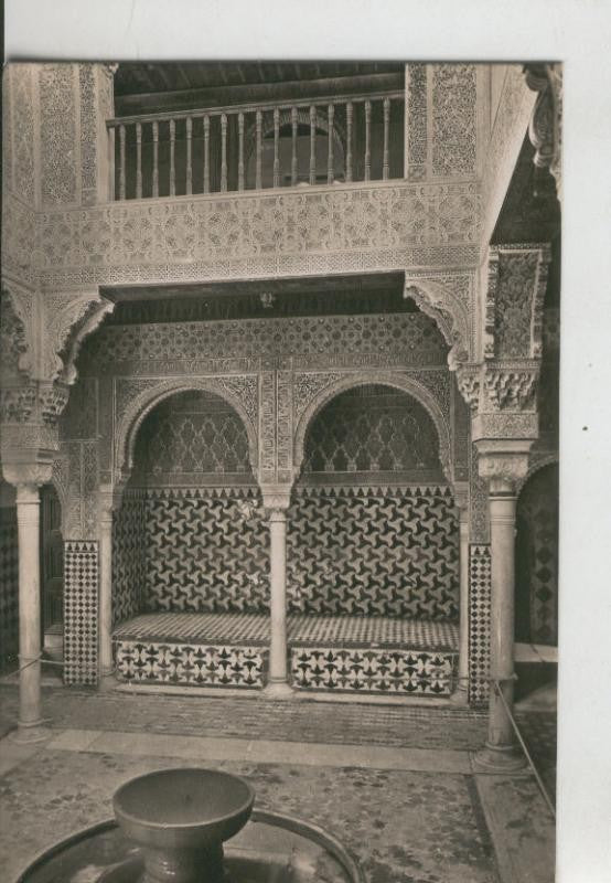 Postal 009608: Sala de las camas de la alhambra de Granada