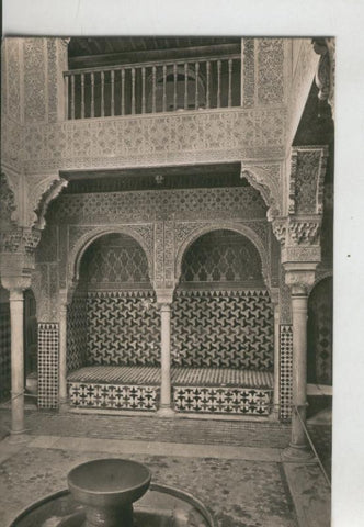 Postal 009608: Sala de las camas de la alhambra de Granada