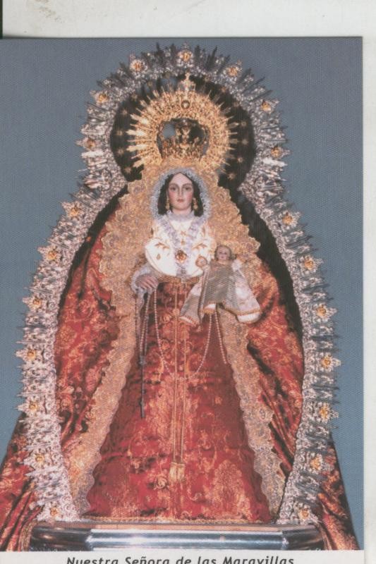 Postal 009641 Virgen Ntra Sra de las Maravillas , patrona de Maro, Malaga