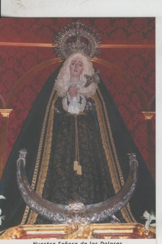 Postal 009651: Virgen Ntra Sra de los Dolores, Antequera, Malaga