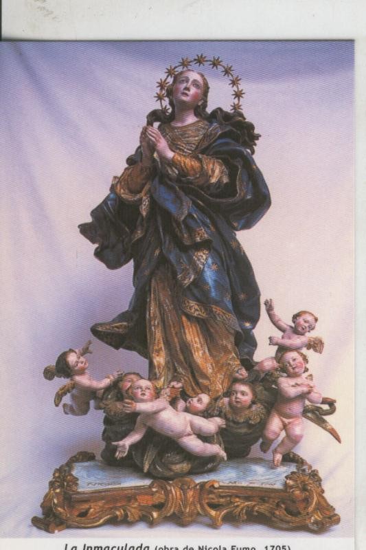 Postal 009654: Virgen La Inmaculada , Antequera, Malaga