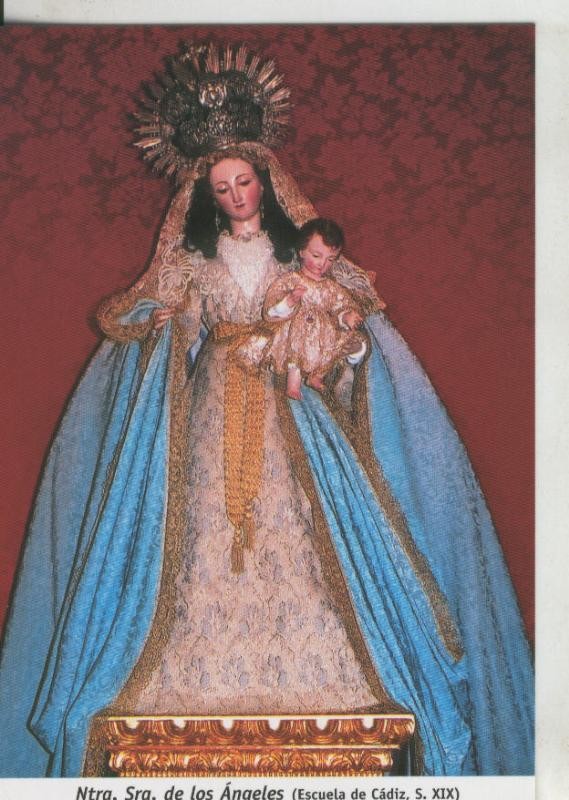 Postal 009734: Virgen Ntra Sra de los Angeles, iglesia capuchinos de Sevilla