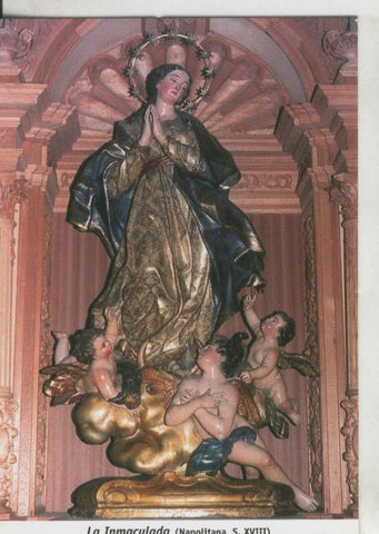 Postal 009740: Virgen La Inmaculada , iglesia de San Buenaventura de Sevilla