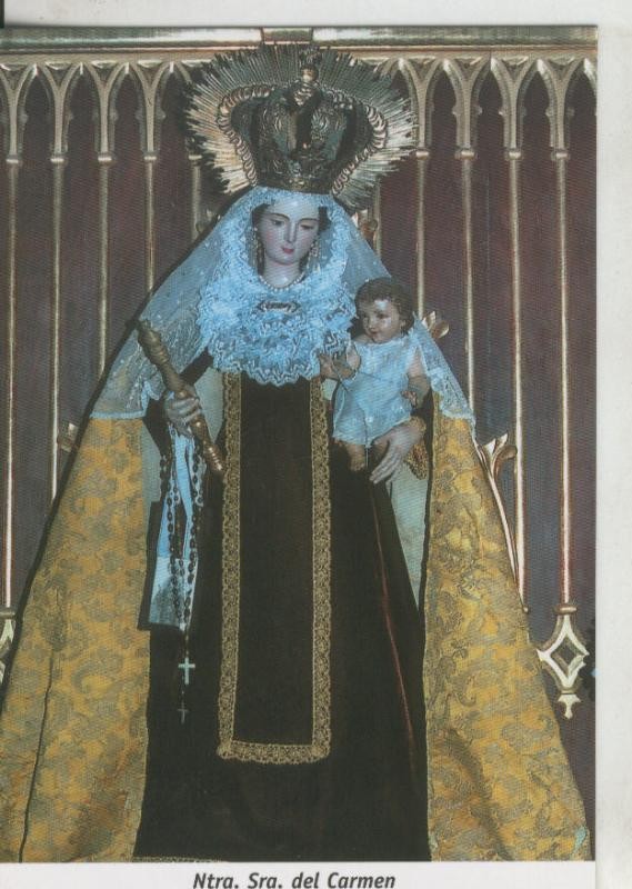 Postal 009749: Virgen Ntra Sra del Carmen, parroquia castrense Santo Angel Custodio de Cadiz