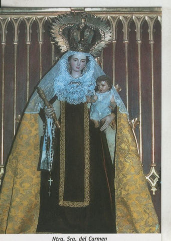 Postal 009749: Virgen Ntra Sra del Carmen, parroquia castrense Santo Angel Custodio de Cadiz