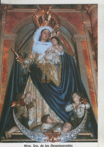 Postal 009750: Virgen Ntra Sra de los Desamparados 
