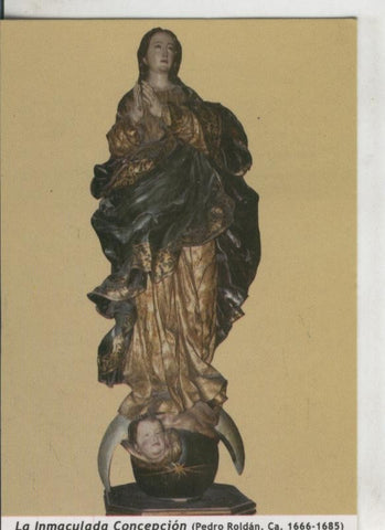 Postal 009756: Virgen La Inmaculada Concepcion, iglesia ntra sra de Gracia en Cordoba