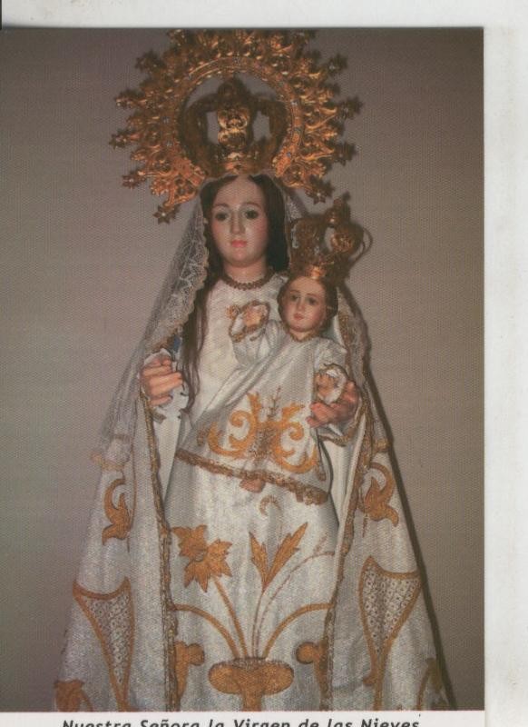 Postal 009785: Virgen Ntra Sra de las Nieves, patrona de Cinco Casas en Ciudad Real 