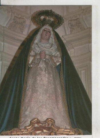 Postal 009797: Virgen Santa Maria de los Desamparados, iglesia de Santiago en Antequera, Malaga