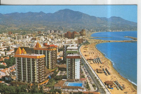 Postal 009803: Vista aerea de Fuengirola en Malaga