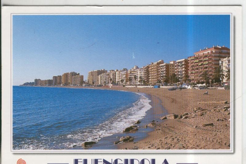 Postal 009806: Playa de Fuengirola en Malaga