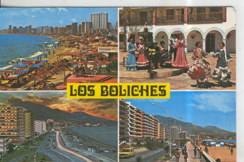 Postal 009809: Vistas de los Boliches de Fuengirola en Malaga
