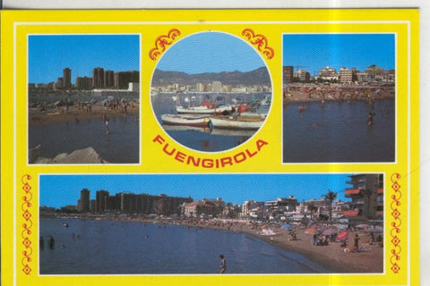 Postal 009813: Vistas varias de Fuengirola en Malaga