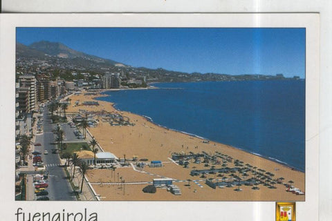 Postal 009816: Vista playa de Fuengirola en Malaga