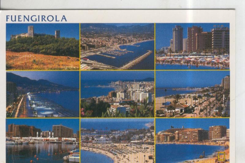 Postal 009817: Vistas varias fe Fuengirola en Malaga