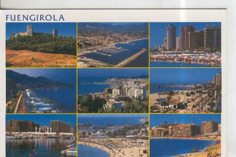 Postal 009817: Vistas varias fe Fuengirola en Malaga