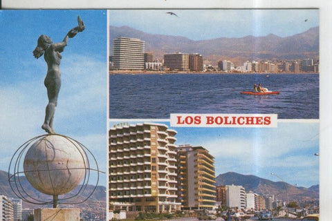Postal 009827: Vistas varias de Fuengirola en Malaga
