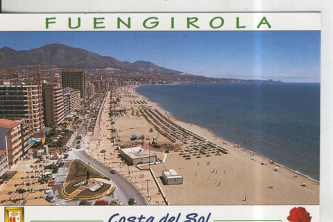 Postal 009829: Playa de Fuengirola en Malaga