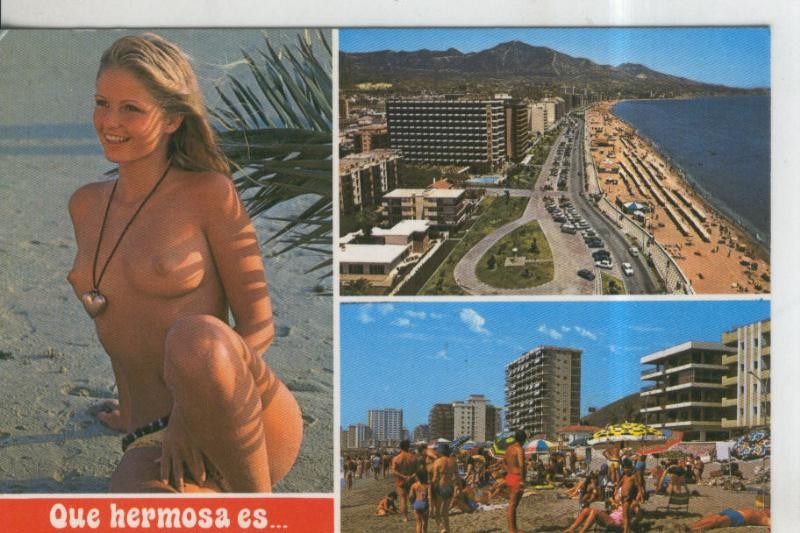 Postal 009833: Vistas varias de Fuengirola en Malaga