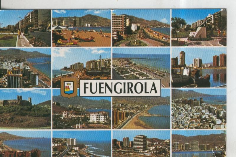 Postal 009836: Vistas varias de Fuengirola en Malaga