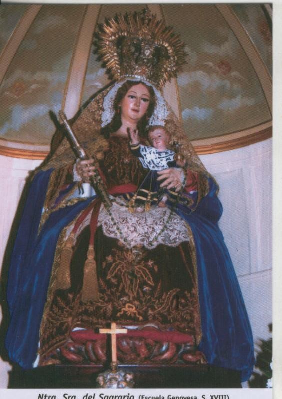 Postal 009900: Virgen Ntra Sra del Sagrario, iglesia conversion San Pablo en cadiz