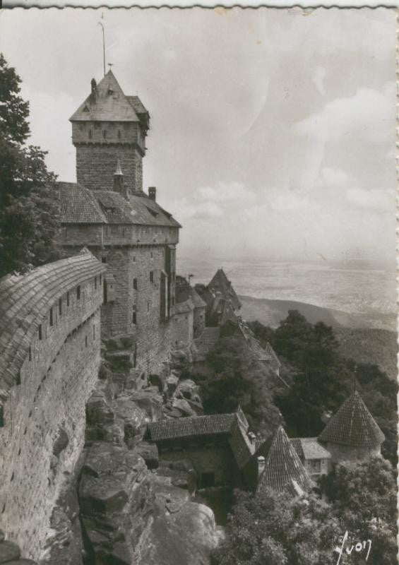 Postal 009925: Chateau du Haut Kcenigsbourg-Bas Rhin