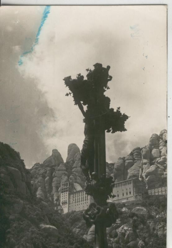 Postal 009926: Montserrat vista desde el santuario del quinto misterio