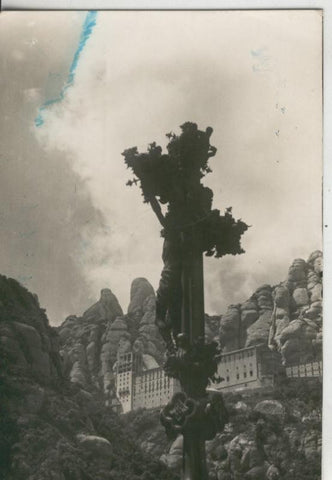 Postal 009926: Montserrat vista desde el santuario del quinto misterio