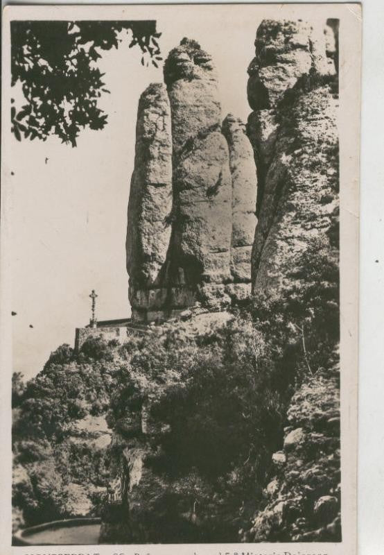 Postal 009927: Montserrat: Peñascos sobre el quinto misterio doloroso