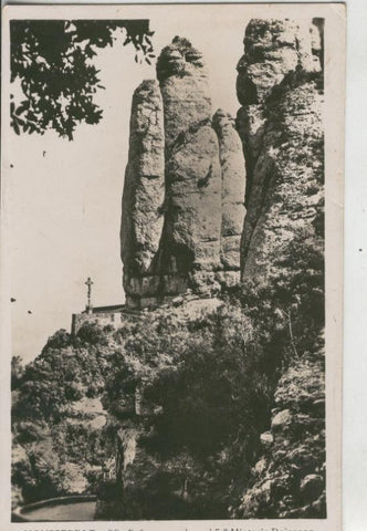 Postal 009927: Montserrat: Peñascos sobre el quinto misterio doloroso