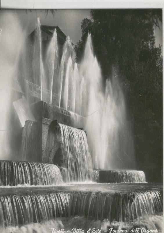 Postal 009962: Tivoli, villa d´Este, fontana dell organo