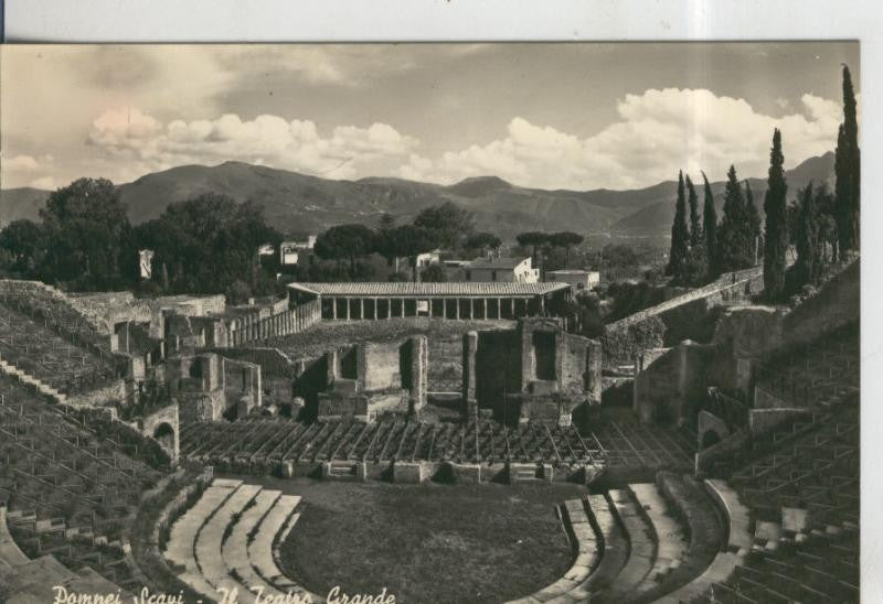 Postal 009997: Teatro Grande de Pompei, Napoles