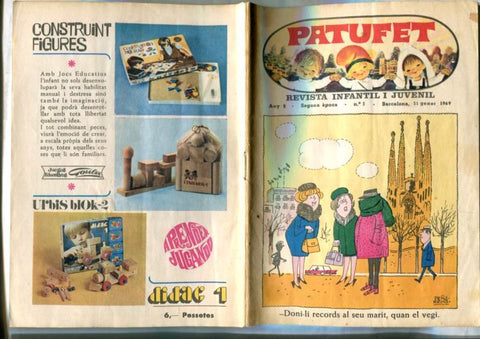 Patufet segona epoca numero 005: Histories possibles: el fum de la pipa per Ramon Folch i Camarasa