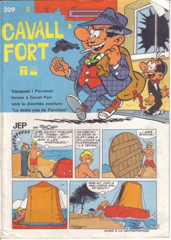 Cavall Fort numero 209